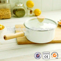 China latest product enamel custom color non-stick pot